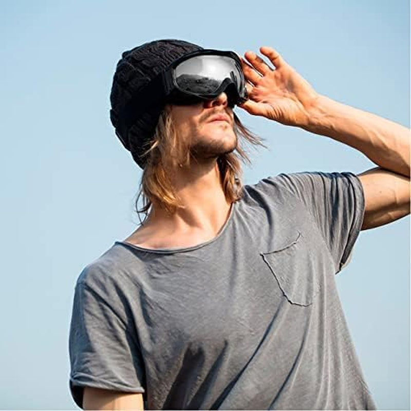 "Ultimate OTG Ski Goggles - Stylish over Glasses Ski/Snowboard Goggles for All - Maximum UV Protection"