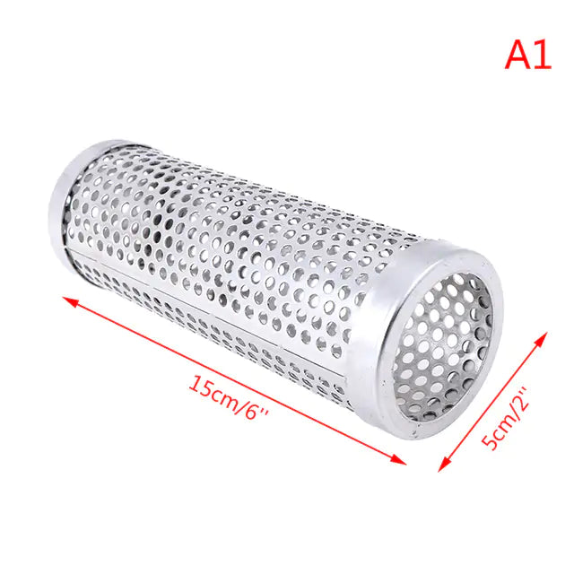 BBQ Stainless Steel Perforated Mesh Smoker Tube