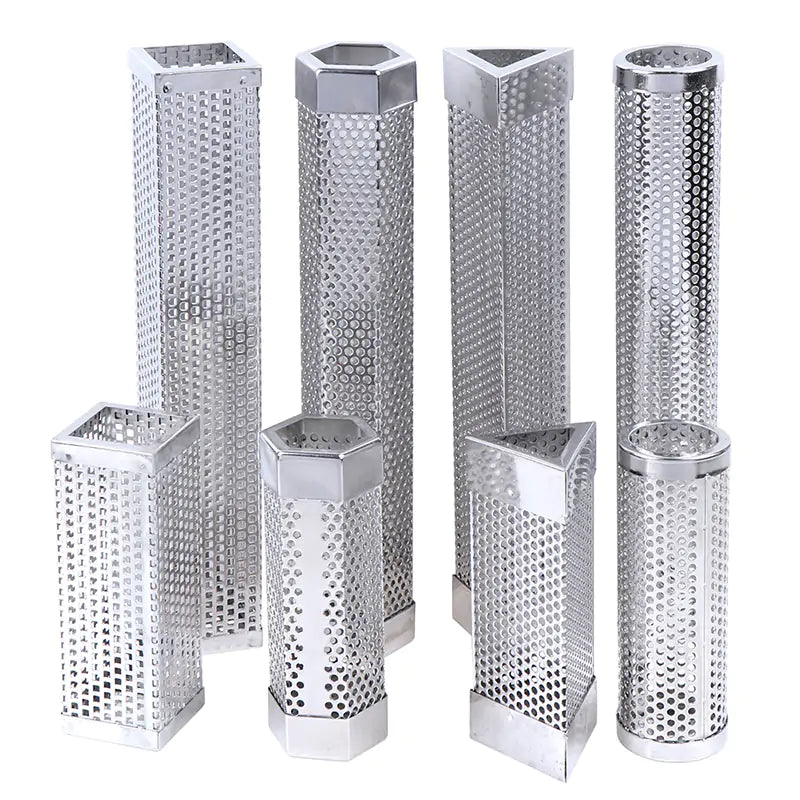 BBQ Stainless Steel Perforated Mesh Smoker Tube