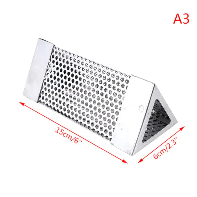 BBQ Stainless Steel Perforated Mesh Smoker Tube