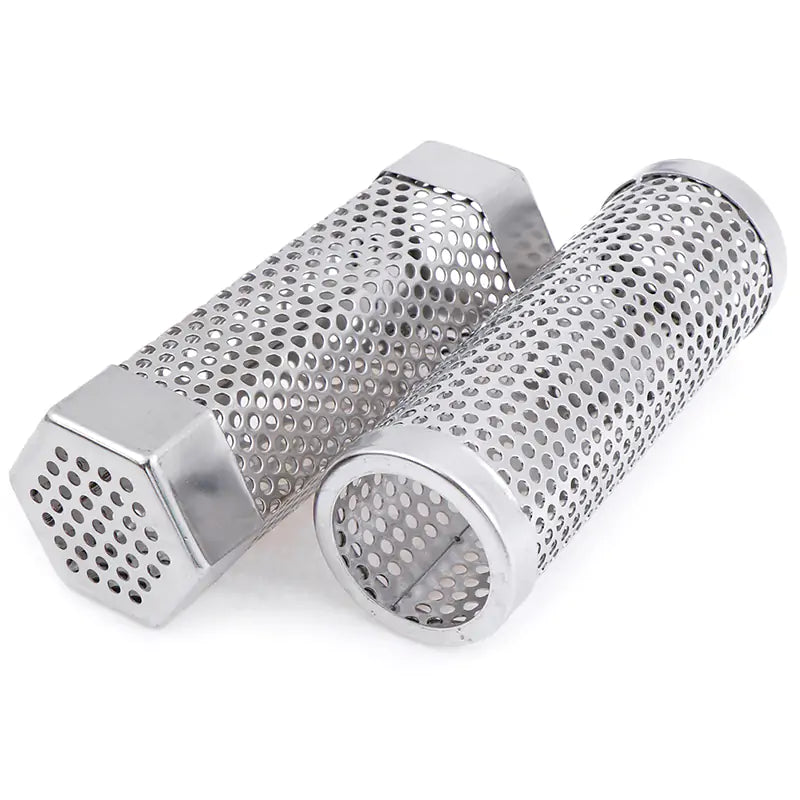 BBQ Stainless Steel Perforated Mesh Smoker Tube