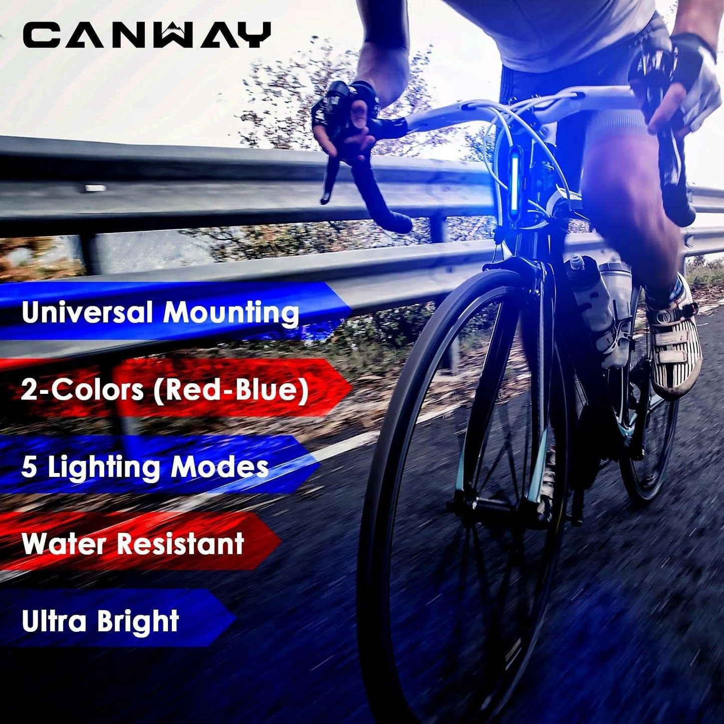 "Ride with Confidence: Ultra-Bright Bike Tail Light with Rechargeable Battery - 168 Lumens, 5 Modes, Waterproof - Enhance Safety for Road, Mountain, and Night Riding"