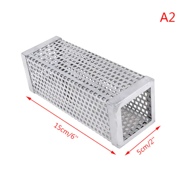 BBQ Stainless Steel Perforated Mesh Smoker Tube