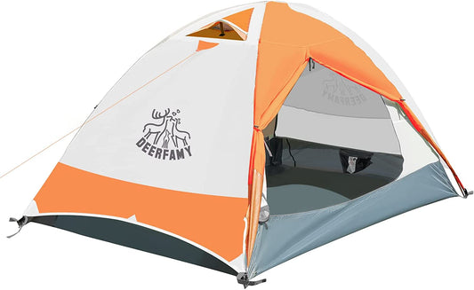 "Ultimate Adventure Tent: Waterproof, Spacious, and Lightweight for 3-4 People - Perfect for Camping, Hiking, and Beach Trips!"