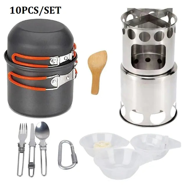 Ultimate Outdoor Camping Cookware Set - Compact & Durable